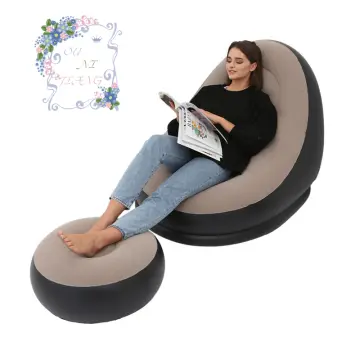 Big lazy best sale inflatable chair