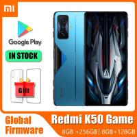 โทรศัพท์มือถือ Xiaomi Redmi K50สำหรับเล่นเกม5G,โทรศัพท์มือถือรอมทั่วโลกกล้อง64MP หน้าจอ6.67นิ้ว Snapdragon 8 Gen 1