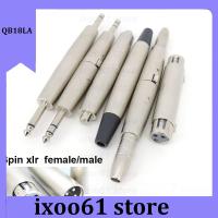 3pin XLR Male female to Microphone 1/4" 6.35mm 6.5 mono Stereo male female to socket connector Converter Mic audio Adapter plug