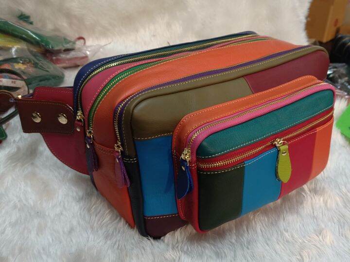 กระเป๋าคาดเอว-gpbags-รุ่น-n26805-ขนาด-12-นิ้ว-กระเป๋าหนังวัวแท้เกรดพรีเมี่ยม