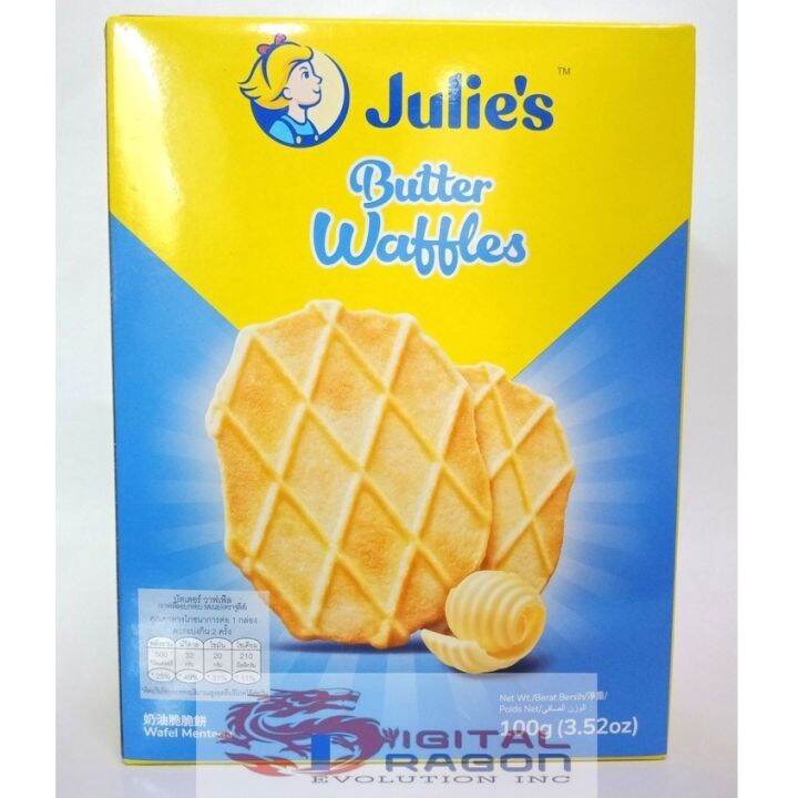 Julies Butter Waffles Original 100g 9556121009220 Lazada Ph