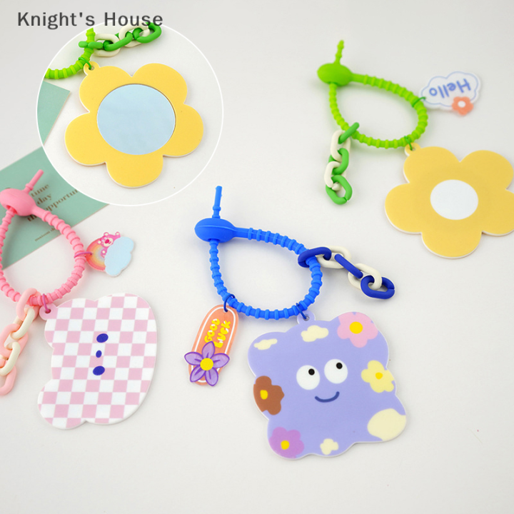 knights-house-พวงกุญแจกระจกลายตารางหลายสีพวงกุญแจป้ายชื่อแบบทำมือสำหรับใส่กระเป๋าเดินทางป้ายใส่กระดาษอุปกรณ์เสริมพวงกุญแจ