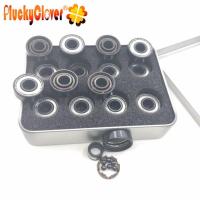 16pcs/box Superfast BSB Speed Swiss Roller skate Bearing 608Z Scooter Skateboard Longboard Pro-blacken Spinners 608 Ball Bearing Training Equipment