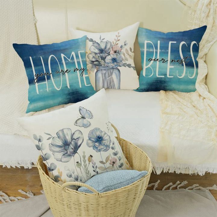 18-x-18-set-of-4-spring-pillow-covers-spring-decorations-home-decor-sofa-couch-cushion-cases