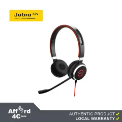 Jabra Biz 2300 Duo USB MS HD Voice (Part No. 2399-823-109) | Lazada PH