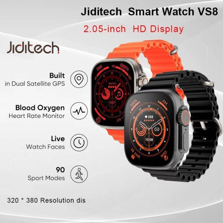 Jiditech Smart Watch Vs8 Thermometer Gps Track Bluetooth Heart Rate Jiditech Smart Watch Vs8 Thermometer Gps Track Bluetooth Heart Rate