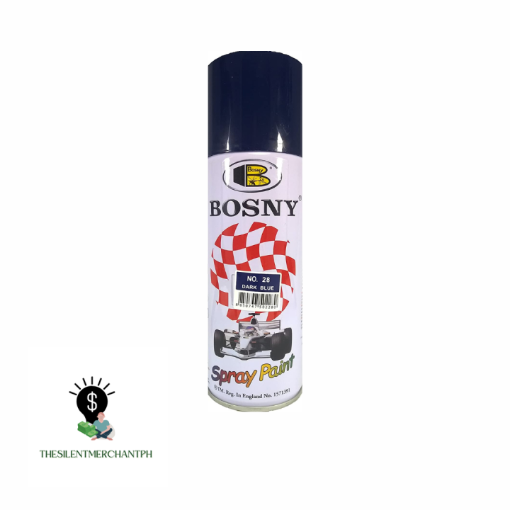 Bosny No. 28 Dark Blue Spray Paint Color Lazada PH
