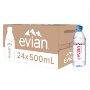 Thùng 24 Chai Nước Khoáng Thiên Nhiên Evian 500ML