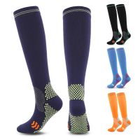 Running Compression Socks Stockings 15-20 mmhg Men Women Sports Socks for Nursing Rugby Marathon Cycling Football Varicose Veins