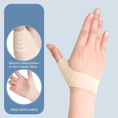 ◐▼♨ 1pc Finger Holder Protector Brace Medical Sports Wrist Thumbs Splint Support Breathable Protective Guard Gear Left/Right Hands