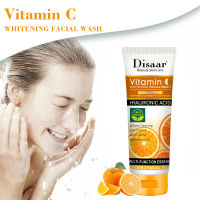 Facial cleanser น้ํายาทําความสะอาดผิวหน้า VC ทําความสะอาดรูขุมขนอย่างล้ําลึก ควบคุมความมัน ให้ความชุ่มชื้นและปรับสีผิวให้กระจ่างใส 100ml