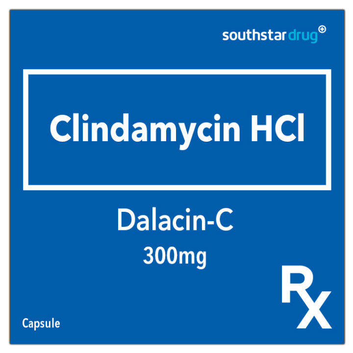 Rx: Dalacin C 300mg Capsule | Lazada PH