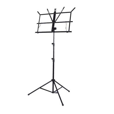 ；‘【； High Quality Metal Folding Sheet Music Stand Holder Tripod Foldable Non-Slip Ruer Feet Adjustable Music Stand