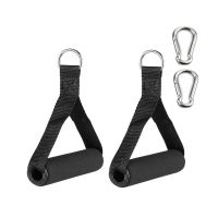 【YF】 Resistance Bands Handle Bar Attachment Station Fitness Pulley Strap Exercise Home Gym Training Accessories Workout Equipments