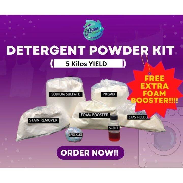 Exteme Blooms Powder Detergent Kit 5 Kilo Yield Lazada PH