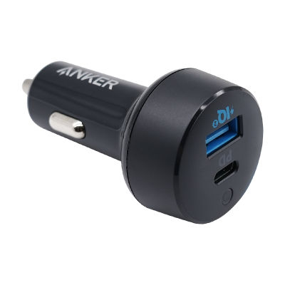 Anker Car Charger USB C 35W 2-Port With 30W Power Delivery And 12W PowerIQ PowerDrive PD 2 With LED For And More