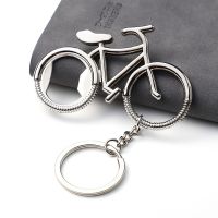 1 pc Metal Beer Bicycle Key Rings Opener Retro Bike Keychain For Women Man Bag Pendant Creative Jewelry Gift For Cycling