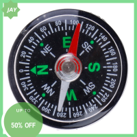 ?【Lowest price】Jay 30มม.มินิเข็มทิศตั้งแคมป์เดินป่า outdoor Travel Navigation เครื่องมือการอยู่รอดป่า