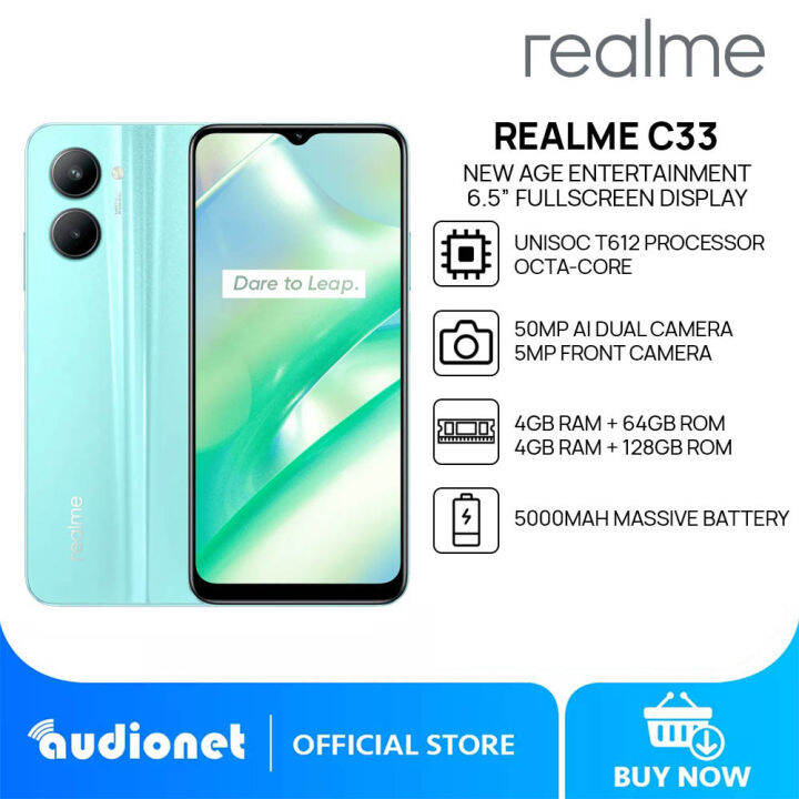 realme c33 rear camera