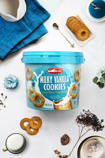 Bánh quy milky vanilla cookies- 400g - ảnh sản phẩm 1
