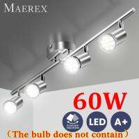 Modern Ceiling Light Lamp 4 GU10 Heads Multiple Rod Dome Night Lamps 100-240V Loft Lamp Home Decor Lighting Holder Fixture Night Lights