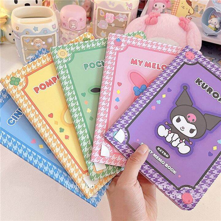 Sanrio Memo Sticky Notes Pachacco Hello Kitty My Melody Kuromi Sticky