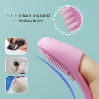 Dog Cat Cleaning Supplies Soft Pet Finger Brush Cats Brush Toothbrush Tear Stains Brush Eye Care Pets Cleaning Grooming Tools Brushes  Combs