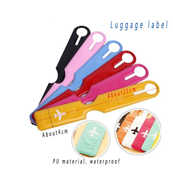 multicolor-hang-luggage-tag-ป้ายแท็ก-ติดกระเป๋าเดินทาง-สำหรับท่องเที่ยว