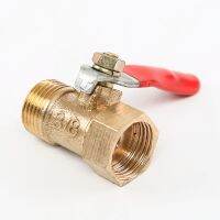 Brass Mini Shut Off Ball Valve 1/8 1/4 3/8 1/2 Female to Male BSP Threaded Air Water Oil Flow Control Plumbing Fitting