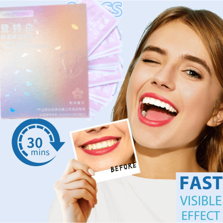 【BUY 1 TAKE FREEBIE】3D White Gel Teeth Whitening Strips Oral Hygiene