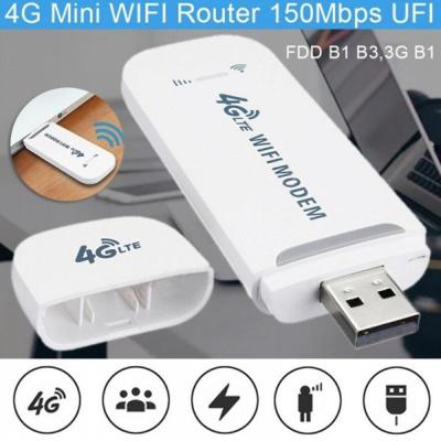 2021Unlocked 4G LTE USB Wifi Modem 4G3G Usb Dongle Car Wifi Router 4G Lte Dongle Network Adaptor With Sim Card Slot Modem