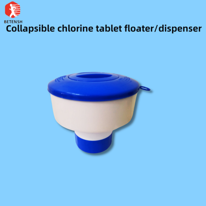 8 Inch Foldable Chlorine Tablet Floater Chlorine Tablet Dispenser