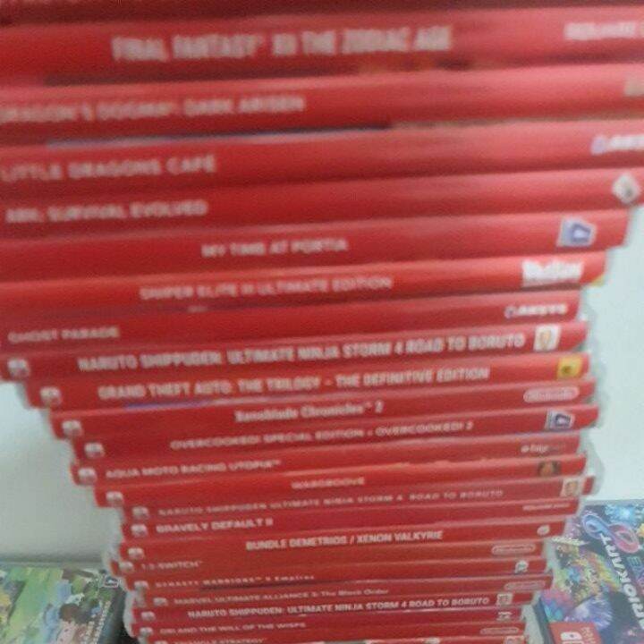 【READY STOCK】 ♔Preloved Nintendo Switch Games Batch 4 Lazada PH