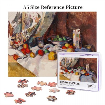 Paul Cézanne - Still Life With Apples, 1895-1898 Wooden Jigsaw Puzzle 500 Pieces Educational Toy Painting Art Decor Decompression toys 500pcs