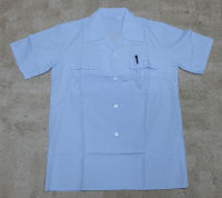 เสื้อเชิตช่าง เสื้อช่าง เสื้อทำงาน เสื้อยูนิฟอร์ม​ uniform​ work​ ​shirt ของญี่ปุ่น ไซส์ L