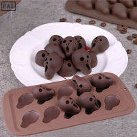 FAL Halloween Skull Silicone Stencils Multipurpose DIY Chocolate Ice Tray Templates Practical Kitchen Baking Tools New