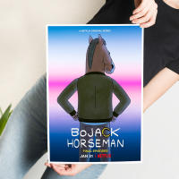 Bojack Horseman Poster โบแจ๊ค ฮอร์สแมน ภาพขนาด 33X48 cm