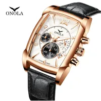 ONOLA vogue of new fund of cross-border business multi-function men quartz watch waterproof watch strap watch male money --238811Hot selling mens watches◐✸๑