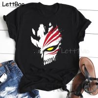 Bleach Kurosaki Ichigo Anime Kawaii Graphic Print Tshirt Aesthetic Tshirt T Shirt