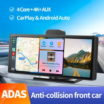 10.26'' 4K GPS WIFI Dash Cam Carplay Android Wireless Auto Mirror Video  Recorder