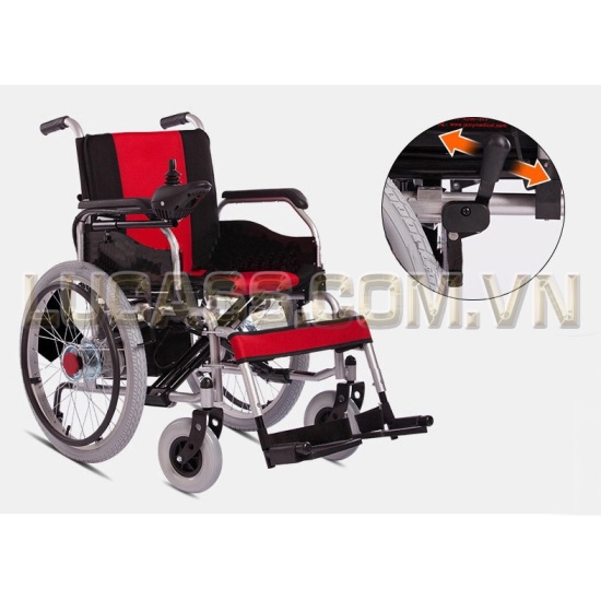 Xe lăn điện lucass xe-110a cho người già người khuyết tật - ảnh sản phẩm 7