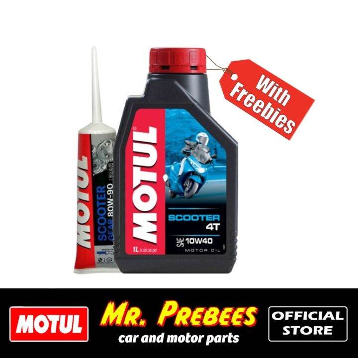 MOTUL SCOOTER 4T SAE 10W40 Gear Oil Bundle Deal Lazada PH