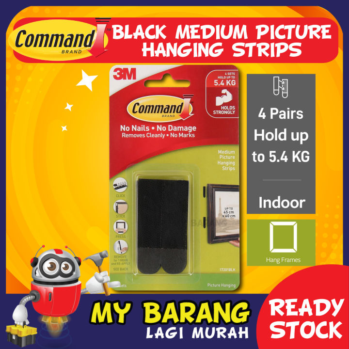 Command Medium Picture Hanging Strips 17201P