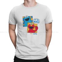 Ha Ha Yeah Tshirt For Male Sesame Street Tv Clothing Style T Shirt Homme