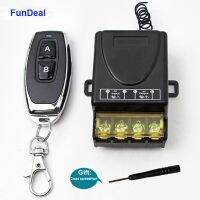 ✣♨❄ FunDeal 433MHz Wireless RF Remote Control 85V 250V Receiver Transmitter for Factory Farm Office Ventilation Water Pump LED Light