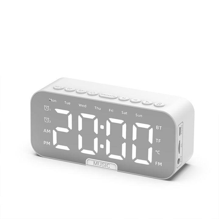 yonuo-นาฬิกา-ปลุกตั้งโต๊ะ-นาฬิกาดิจิตอล-แสดงวันที่-เดือน-อุณหภูมิ-จอ-led-ดูเวลาตอนกลางคืนได้-นาฬิกาเรืองแสง