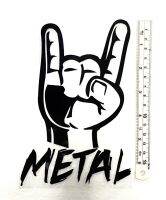 [ส่งทันที] สติ๊กเกอร์ติดรถยนต์ กันน้ำ Metal