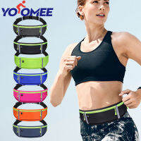 Yoomee Running Belt Fanny Pack for Women Men Water Resistant Waist Pack Runners Belt for Hiking Fitness Travel  Adjustable Running Pouch Phone Holder