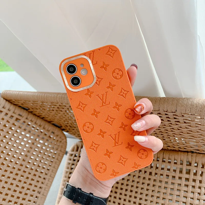 2020 louis vuitton iphone 11 case cover iphone 7 case orange