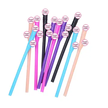 10pcs Hen Party Team Bride Straws Drink Straw Novelty Straw For